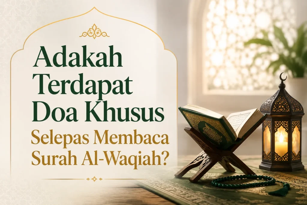 Adakah Terdapat Doa Khusus Selepas Membaca Surah Al-Waqiah